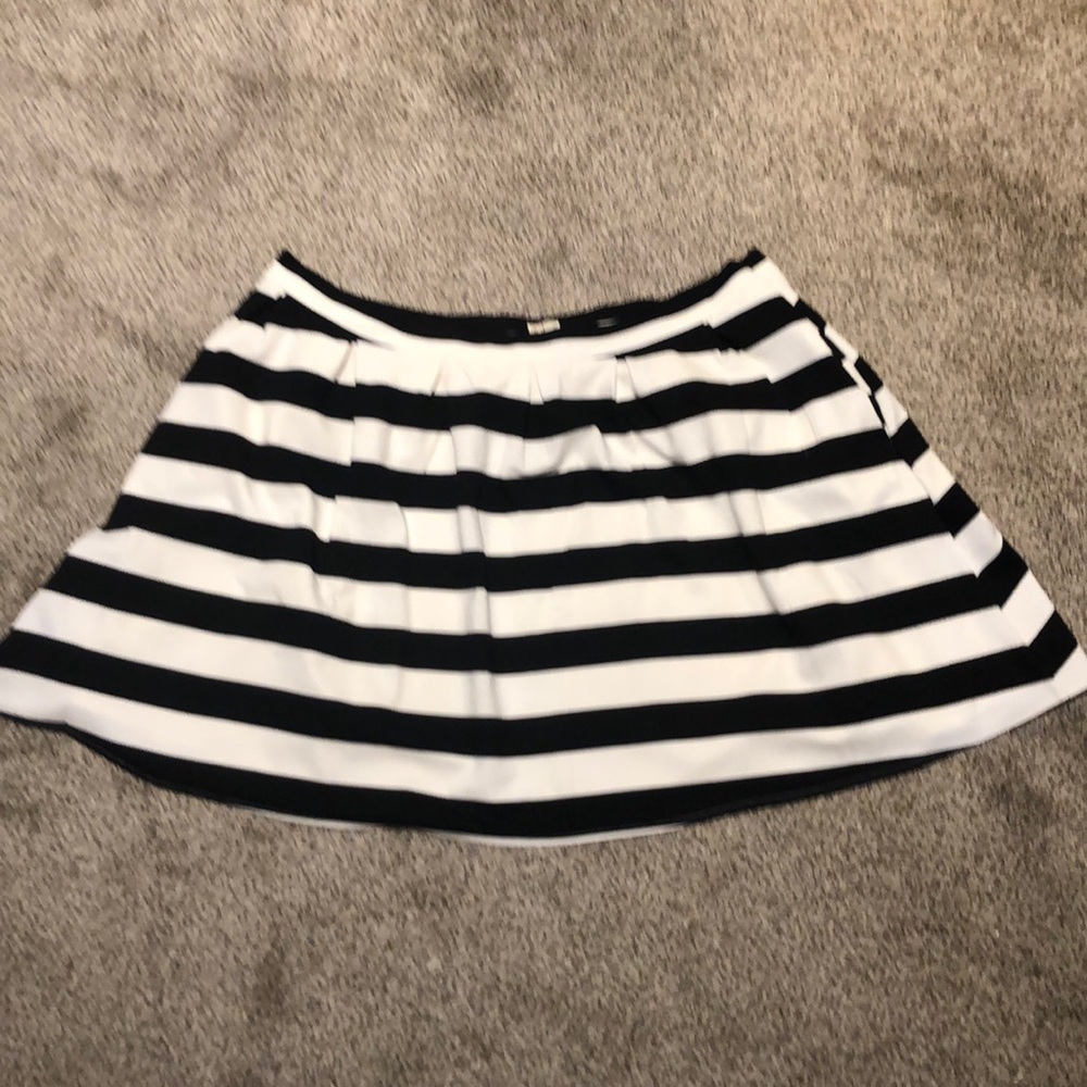 ModCloth Myrtlewood of California Striped Skirt